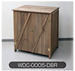 Rocking Table(ロッキングテーブル) 木製収納庫 ランドリーラック ダークブラウン WDC-0005-DBR WDC-0005-DBR [カラー:ダークブラウン]