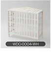 Rocking Table(ロッキングテーブル) 天然木エアコン室外機カバー ホワイト WDC-0004-WH WDC-0004-WH [カラー:ホワイト]
