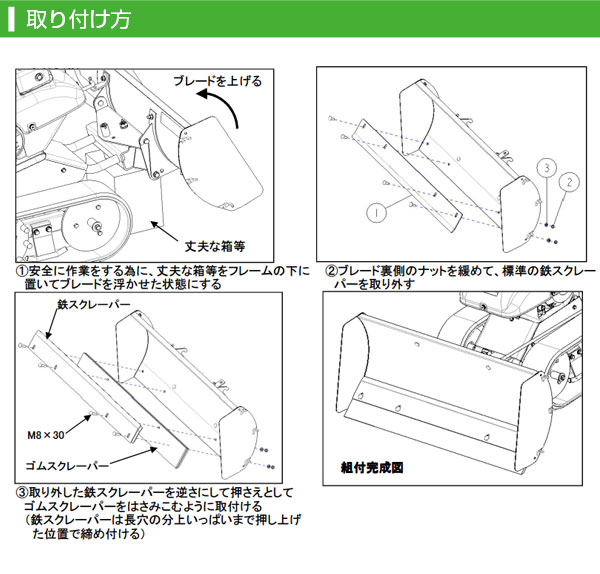 取り付け方