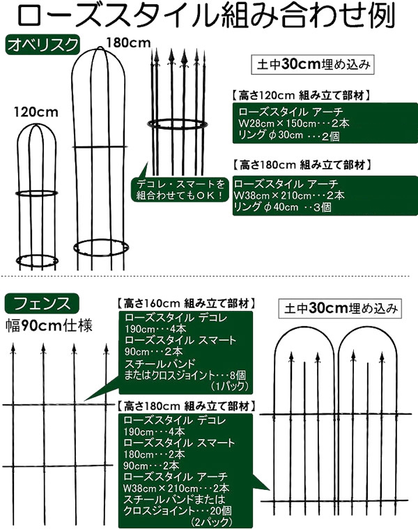 第一ビニール ローズスタイル用リング Φ30cm RR300 | 買援隊(かいえんたい)