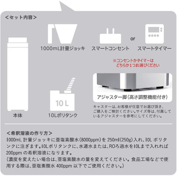 空間除菌 亜塩素酸水 微細ミスト Devirus AC （デヴィルス エーシー） DVAC-1200 買援隊(かいえんたい)