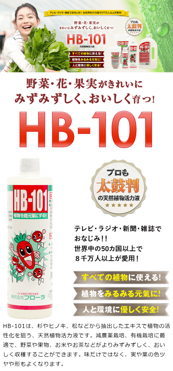 天然植物活力液 HB-101 100cc 買援隊(かいえんたい)