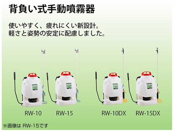 工進 背負式手動式噴霧器 グランドマスター RW-15 買援隊(かいえんたい)